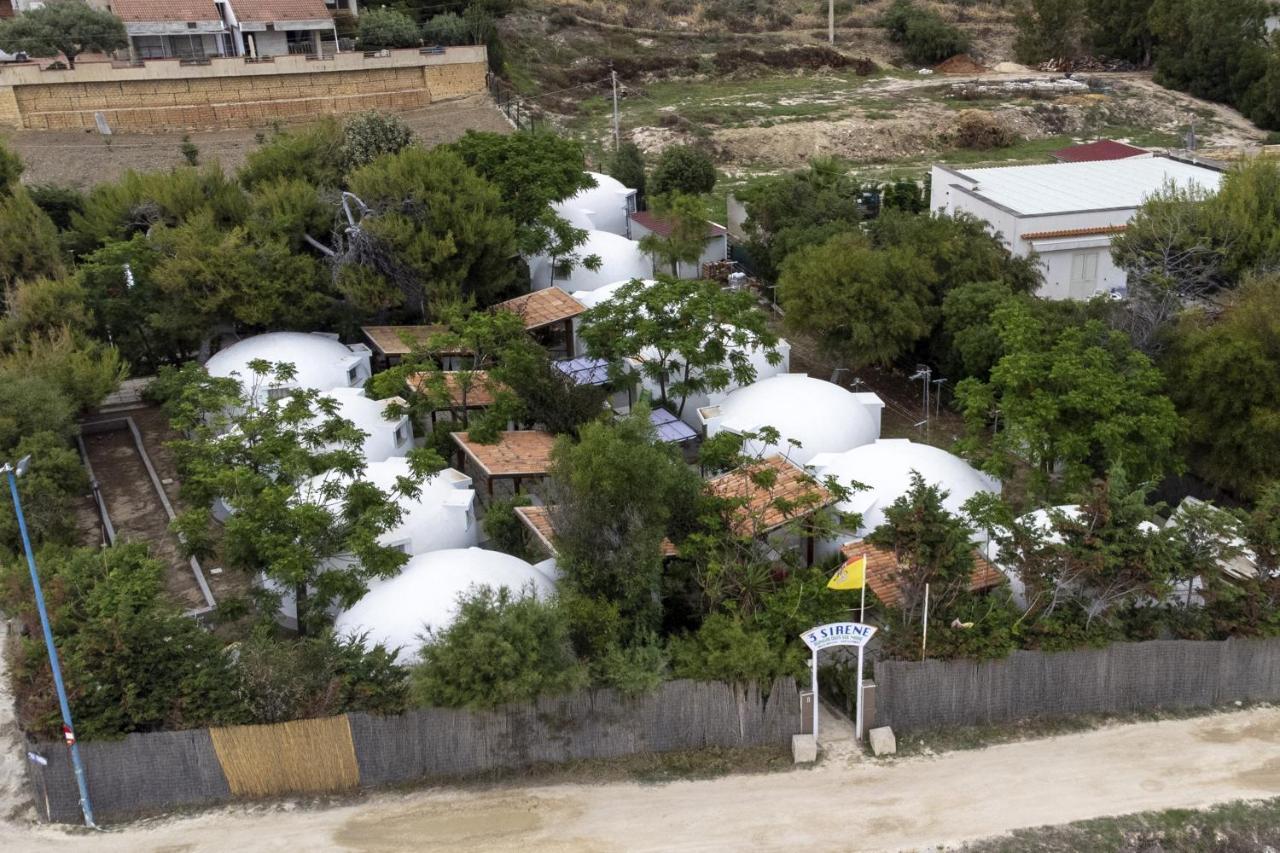 3 Sirene Sciacca Fronte Mare Villa Exteriör bild
