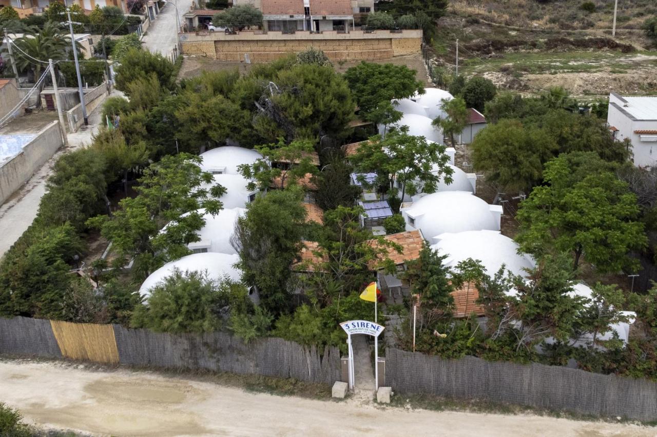 3 Sirene Sciacca Fronte Mare Villa Exteriör bild